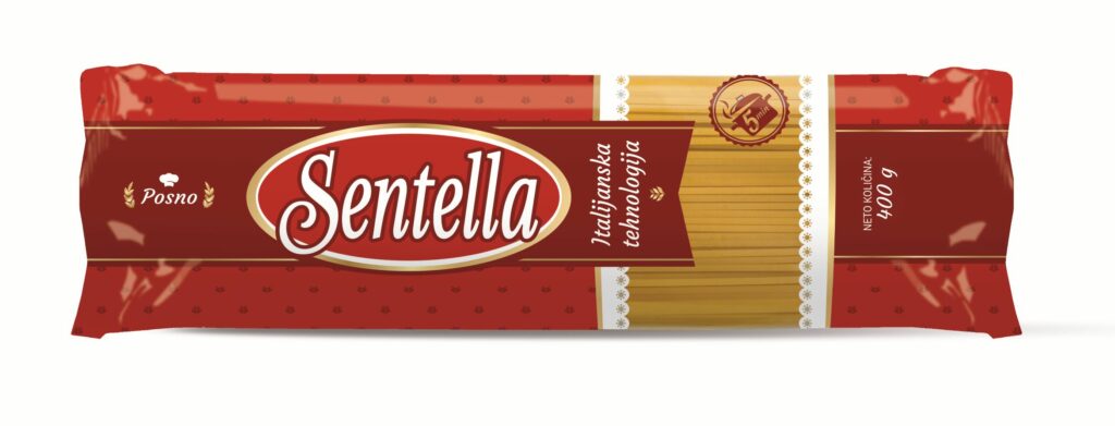 Sentella testenina 400g spagete